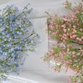 thumbnail image 4 of 10 Pcs Artificial Fake Babys Breath Gypsophila Silk Flowers Bouquet  Home Wedding Party Home Decor, Pink, 4 of 6