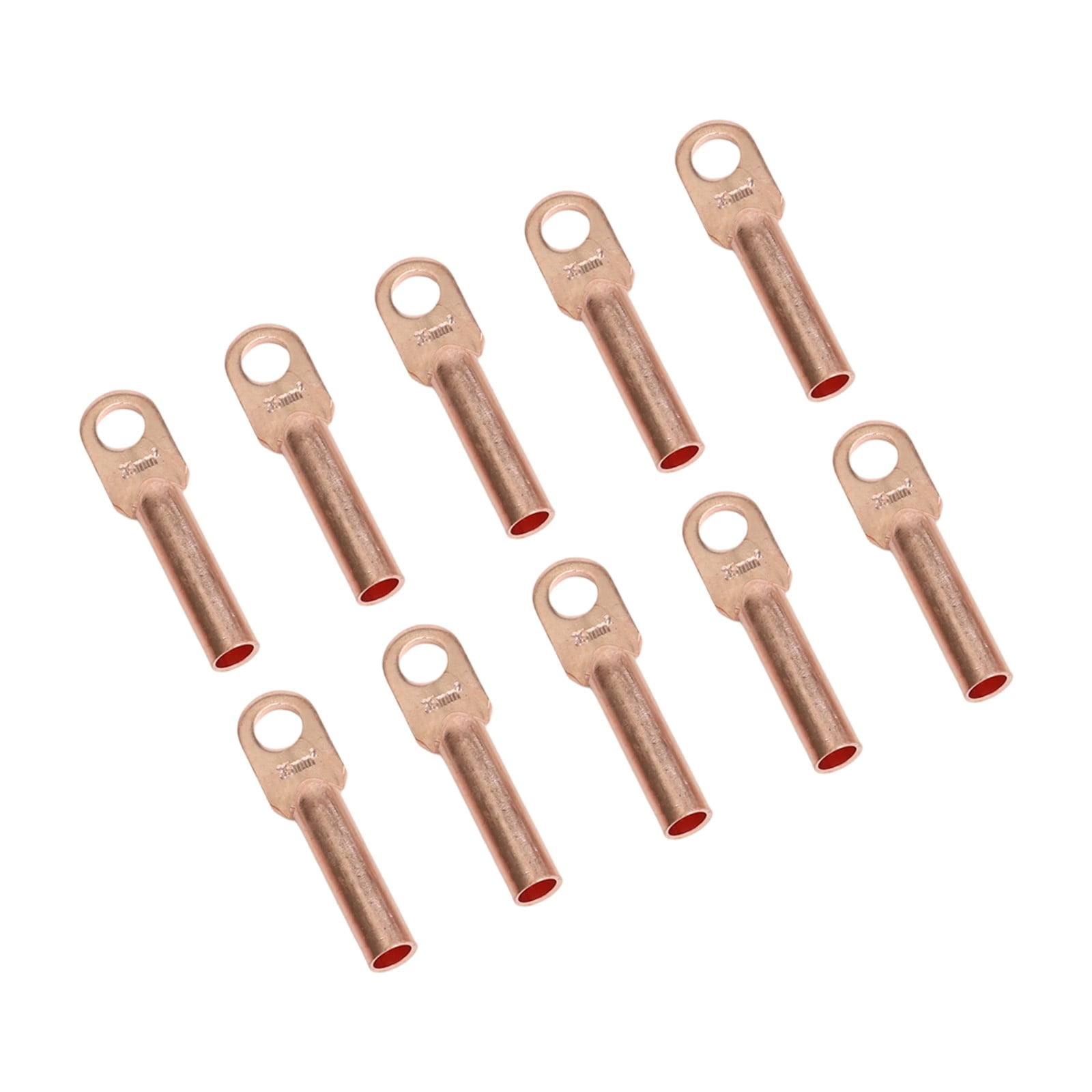 10PCS DT-10/16/25/35mm2 Wire Crimp Connector Auto Cable Copper Crimp Terminal