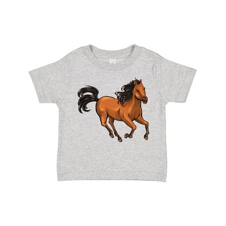 

Inktastic Wild Mustang Horse Galloping Gift Toddler Boy or Toddler Girl T-Shirt