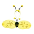 thumbnail image 1 of Disfraz de abeja con alas para niños, ideal para fiestas temáticas de presentaciones escénicas. y diadema, 1 of 6