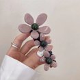 thumbnail image 2 of Michellecmm Women Spiral Hair Ties, Cute Sweet Flower Elastic Ponytail Holder Hair Rope Hair Band, 2 of 3