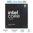 thumbnail image 2 of Procesador INTEL Core Ultra 5 225 3.3 GHz 10 Core LGA 1851, 2 of 6