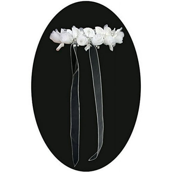 Girls 1st Communion Wedding White Veil Tulle Headpiece 19.5"