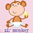 thumbnail image 2 of CafePress - Lil' Monkey Smile Infant Bodysuit - Baby Light Bodysuit, Size Newborn - 24 Months, 2 of 4