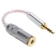 thumbnail image 5 of Cable de audio, cable de aurictor de Sonido Claro Cable Ligero Portátil Portable Multipropose Enchip y Reproducir para Hifiman ZX300A para Interfaz de Fuente de Audio de 3.5 mm, 5 of 7