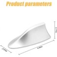 thumbnail image 2 of Car Shark Fin Antenna Cover, Auto Roof Aerials AM/FM Radio Signal Base, Shark Fin Shape Cover with Adhesive Tape, 2 of 4