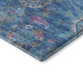 thumbnail image 3 of Addison Rugs Mayfield Premium Machine Washable Traditional Medallions Blue Rectangle Rug, 3' x 5', 3 of 6