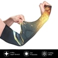 thumbnail image 2 of Bingfone Farmers Gardening Sleeves Sun Protection Arm Cooling Sleeves for Women Men with Thumb Hole - Firefly Forest Fox, 2 of 7