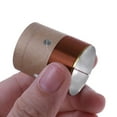 thumbnail image 6 of Bass Voice Coil 25.5MM Speaker Bass Woofer Voice Coil Copper Wire Two-layer White Aluminum Speaker Repair Part 2PCS, 6 of 6