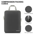 thumbnail image 4 of Gonex 4 Set Compression Packing Cubes for Travel Expandable Luggage Organizers Bags for Carry on Suitcases, 4 of 10