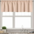 thumbnail image 3 of Ambesonne Pink Valance & Curtain, Retro Vintage Lilac Dots, 55"x36", Salmon Lilac and White, 3 of 6