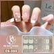thumbnail image 3 of Múltiples estilos, pegatinas para uñas postizas, deslizadores adhesivos reutilizables, curado, resistente al agua, cubierta francesa completa para uñas S F4F3, 3 of 5