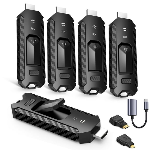 Kit transmisor y receptor HDMI inalámbrico Yomais G7R PRO