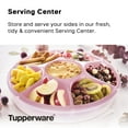 thumbnail image 2 of Tupperware Ensemble de Centre de Service - Plateau de Service à 6 Compartiments et Plateau de Fête - Récipient de Stockage de Nourriture et Couvercle - au Lave-Vaisselle et Sans BPA, 2 of 5