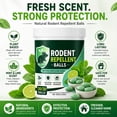 thumbnail image 7 of Mouse Rodent Repellent, Peppermint Oil Mice Repellent Balls - 30 Pack Natural Rodent Deterrent for Indoor/Outdoor Use, Family & Pet Safe, Long-Lasting Insect Repellent for Home, Garden, Garage, 7 of 7