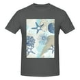 thumbnail image 4 of Bingfone Algae Corals And Seashells Men'S Loose Fit Short-Sleeve Pocket T-Shirt, 4 of 7
