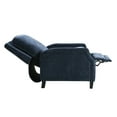thumbnail image 6 of Relax-A-Lounger Sorrento Modern Push Back Recliner, Navy Blue Woven Fabric, 6 of 10