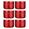 thumbnail image 1 of Shisuyan 10 Pcs Bocaux de Rangement Ronds en Fer-Blanc pour Thé, 1 of 8