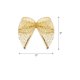 thumbnail image 2 of Uxcell 50Pcs Mini Lazo de Cinta con Borde Metálico de 1" Cinta de Satén para Manualidades DIY Lazo para el Cabello Costura Tono Dorado, 2 of 5