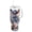 Snowman Pine Branch, variant on 40 oz Insulated Stainless Steel Tumbler Double Wall Stainless Steel Tumbler with 2-Way Drinking Beautiful Wooden Chalet