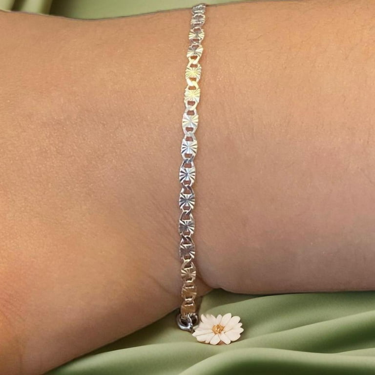 ブレスレット ROMANTINUER SN97 BRACELET primejewelry269 Valentino Link Bracelet in Sterling Silver