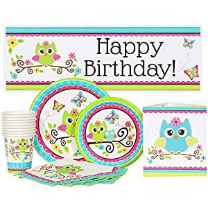  Owl  Party  Package for 16 Walmart  com