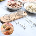 thumbnail image 2 of Visland Stainless Steel Oil Filter Hot Pot Fondue Sieve Colander Spoon Kitchen Cookware, 2 of 7