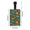thumbnail image 4 of Luggage Tags for Suitcases, Christmas gift Leather Bag Luggage Tags ID Label Tags Privacy Protection Travel Bag Labels, 4 of 6