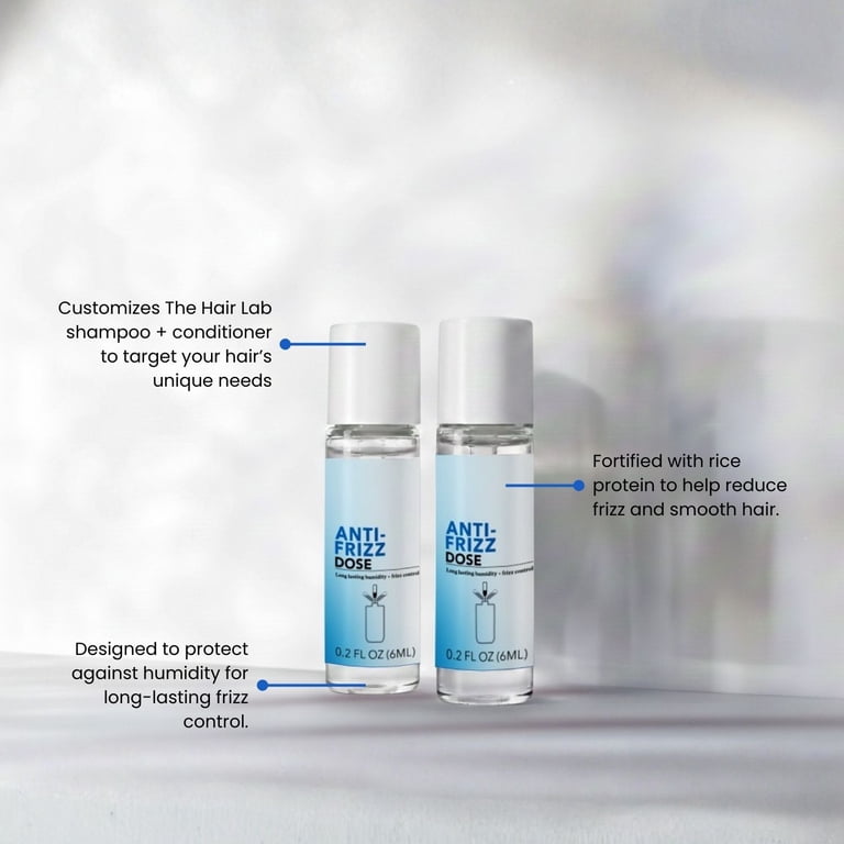 The Hair Lab Anti-Frizz Shampoo & Conditioner Dose Set with Rice