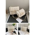 thumbnail image 2 of Bolso de hombro, bolso de hombro de PU, bolso de hombro coreano, elegante bolso de cadena, respuesta rápida, 2 of 9