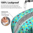 thumbnail image 5 of Lunch Bag Lunch Box for Women Reusable Insulated Lunch Bags,Water-Resistant Cute Watermelon Summer Time Blue Cooler Lunch Tote Bag, Large Capacity for Work Travel Picnic, 5 of 6