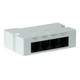 thumbnail image 1 of 1 To 3 Port PoE Extender Passive Cascadable IEEE802.3Af for IP Port Transmission Extender for NVR IP (1Pcs),1 x PoE Extender,White, 1 of 7