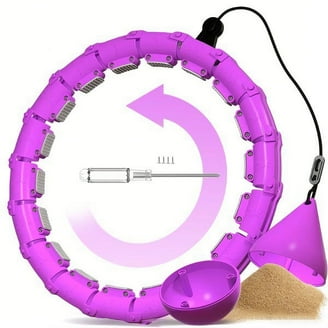 Free Shipping! SQUATZ Weighted Smart Hula Hoop - Adjustable