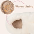 thumbnail image 4 of Drecage Toddler Boys Girls Slippers Kids Cute Bunny Plush Slippers Winter Warm House Shoes, 4 of 8