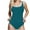 Navy, variant on Wancir Women's One Piece Swimsuit Sports Adjustable Strap Bathing Suit Color Block Ribbed High Cut Swimsuits