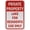 Warning Sign 4, variant on Lake for Residents Use Only Sign Property Security Recreation Signs No Fishing Metal Tin – 12 X 8 Inch for Home or Work