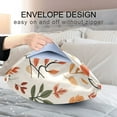 thumbnail image 4 of Yayeee Pillowcase Standard Size Set of 2 Satin Wrinkle Resistant Pillow Case, Autumn Leaves, 4 of 7
