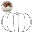 thumbnail image 4 of Pumpkin Wreath Wire Frame for Fall Decor Halloween Front Door Hanging, 4 of 6