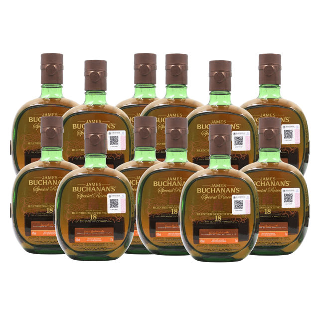 Pack de 12 Whisky Buchanans 18 750Ml Importado Buchanans Buchanans Buchanans