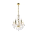 thumbnail image 5 of Verona 5 light Gold Chandelier - V7855D21G/RC, 5 of 9