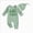 Z03-Light Green, variant on 3-6 Months Infant Romper Newborn Outfit Girl Long Sleeve Letter Romper Ribbed Knit Jumpsuit Baby Girl Preemie Outfit,Red Jumpsuit