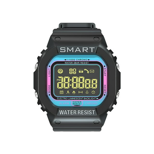 MK22 Smart Bracelet BT Smart Men Watch Sport Fitness Podómetro Resistencia al agua Recordatorio LOKMAT Pulsera inteligente