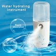 thumbnail image 4 of Face Mist Sprayer Humidifier 30ml Steamer Home Travel Humidifier Sprayers Diffuser Use 5V Atomizer Moisturizing Nebulizer Skin Care Tool Beauty Supplies White, 4 of 7