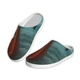 thumbnail image 2 of Lsque Swimming Goggled Flamingo Pattern Womens Comfort Cotton on Scuff With Memory Foam and Anti-skid Sole Slipper-46/47, 2 of 7