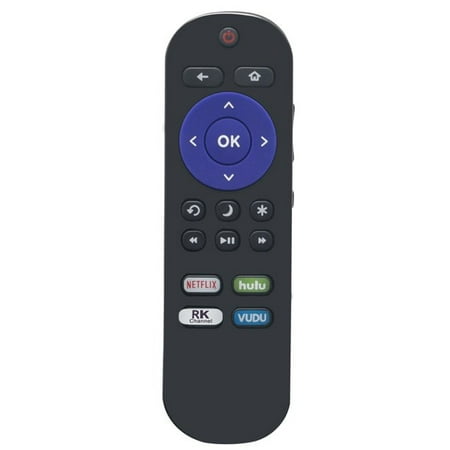 New Remote Control for Hisense ROKU TV 40H4030F 60R5800E 32H4030F 32H4F 32H4030F 43H4030F with Netflix hulu Roku Channel VUDU keys