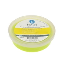 BodyMed Premium Hand Therapy Putty, Yellow, 4 Oz., Soft, Strengthening Therapy Putty for Physical Rehabilitation