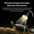 thumbnail image 5 of Light,Lamp 25w/50w/75w Uva/uvb Lamp 25w/50w/75w Uva/uvb Reptile Heat Lamp Rotating Reptile Light Bracket (only 25w lamp), 5 of 7