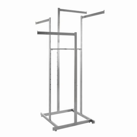 Econoco K80-SC 4-Way Hi-Capacity With Straight Arms - Rectangular Tubing