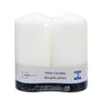 thumbnail image 1 of Mainstays 2PK Bougies piliers blanc, non parfumé, 1 of 8