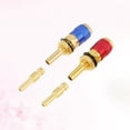 thumbnail image 3 of 4Pc Gas and Water Quick Connector Welding Tool Tips for MIG TIG Welder Torch (Blue+Red), 3 of 9